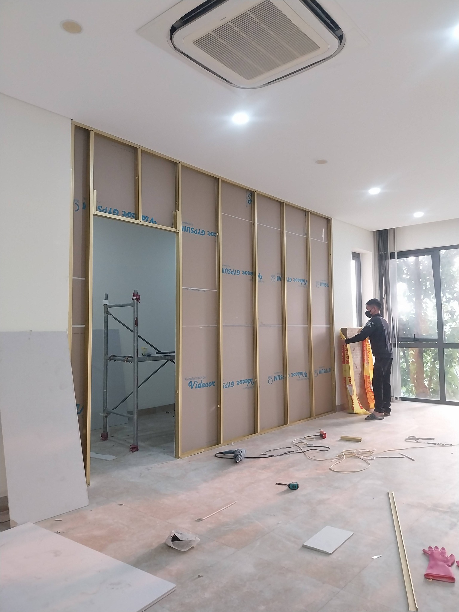 bảng báo giá vách thạch cao - tường thạch cao